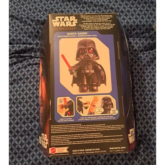 Star Wars Darth Vader Voice Changer Plush Toy Light Up Light Saber 11-inch - Picture 4 of 4